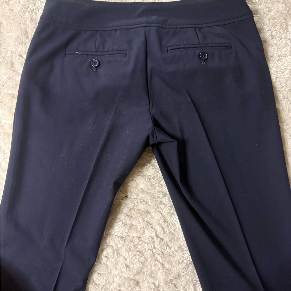 The Limited Dark Blue Double-Button Trousers - Picture 2 of 3